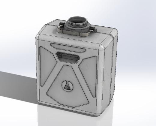 Nalgene可热压罐jerrycan 20l，带盖或不带盖缩略图